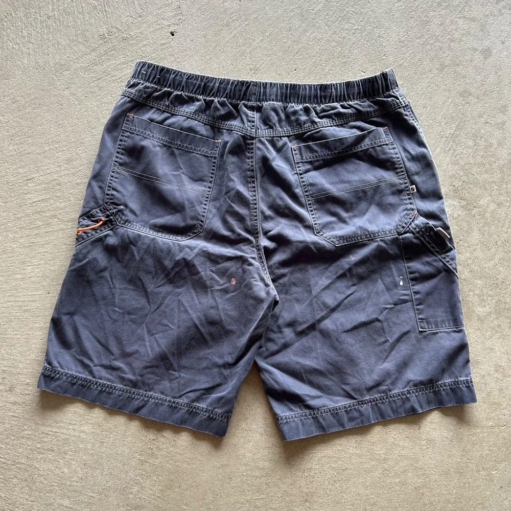 Vintage 90s Ocean Pacific Shorts Size‎ Large Navy Blue OP Surf Skate